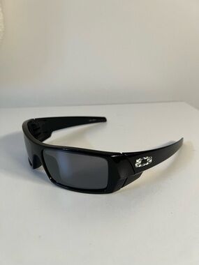 RARE Oakley Gascan Sunglass Hut Exclusive Snow Camo Polished Black 24-061